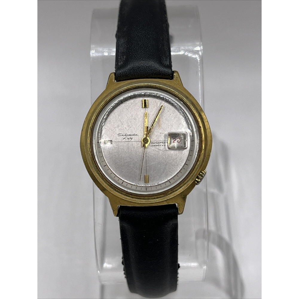 Seikomatic Lady Vintage Women's Mechanical Watch Diashock 21 Jewels- Working‎